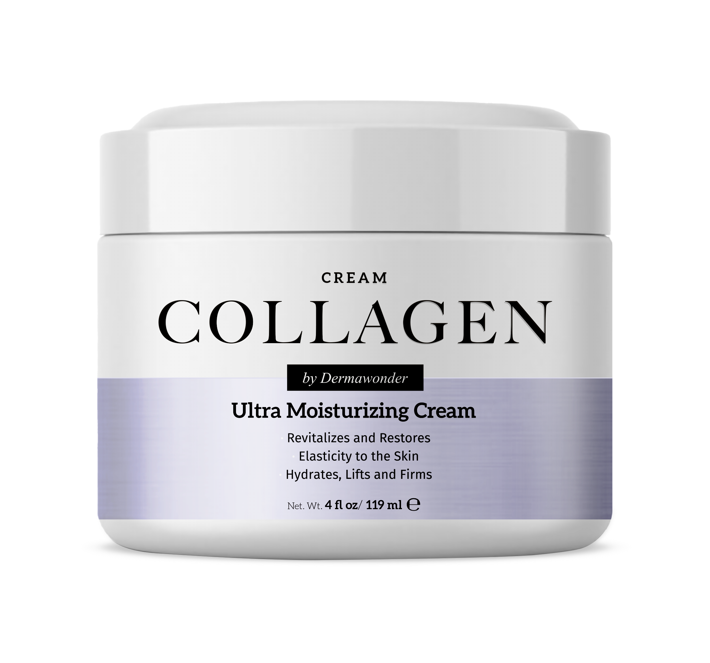 Collagen Cream Jar for Deep Hydration & Skin Firmness Support | Aura Vitamins