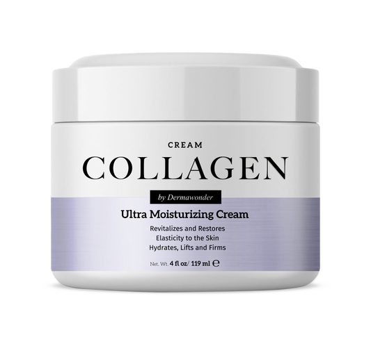 Collagen Cream Jar for Deep Hydration & Skin Firmness Support | Aura Vitamins