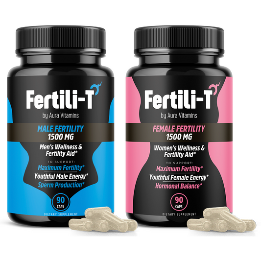 Fertili-T Male + Fertili-T Female Bundle | Couple Fertility & Hormonal Support