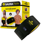 Sauna Twin Heated Waist Trimmer | Heat & Compression Workout Support Belt