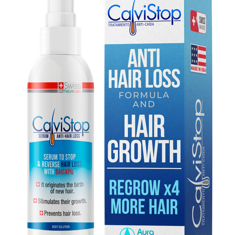 CalviStop Hair Growth System for Hair Strength & Hair Loss Support | Aura Vitamins