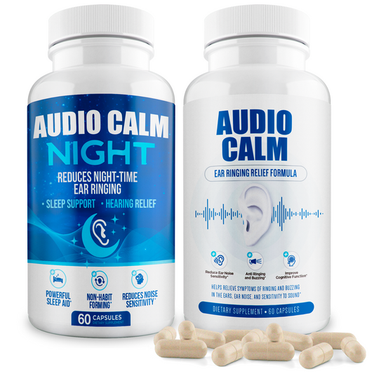 Audio Calm Day + Night Bundle | 24-Hour Ear Wellness Support System
