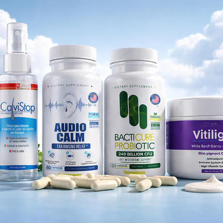 Aura Vitamins product lineup - natural wellness supplements
