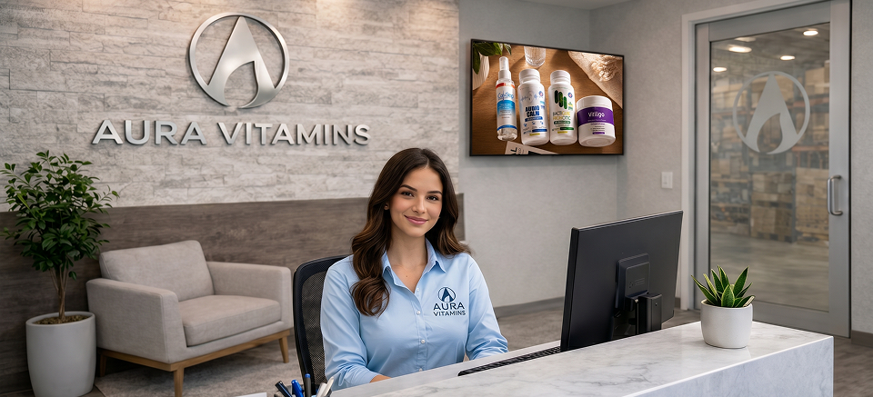 Aura Vitamins office 
