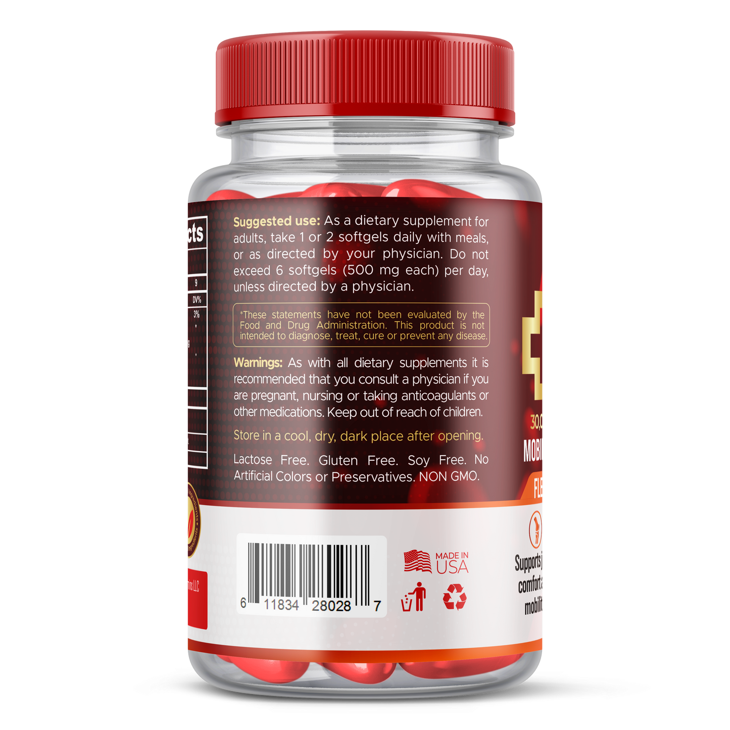 Omega Red Omega-3 Formula | Heart, Brain & Joint Support