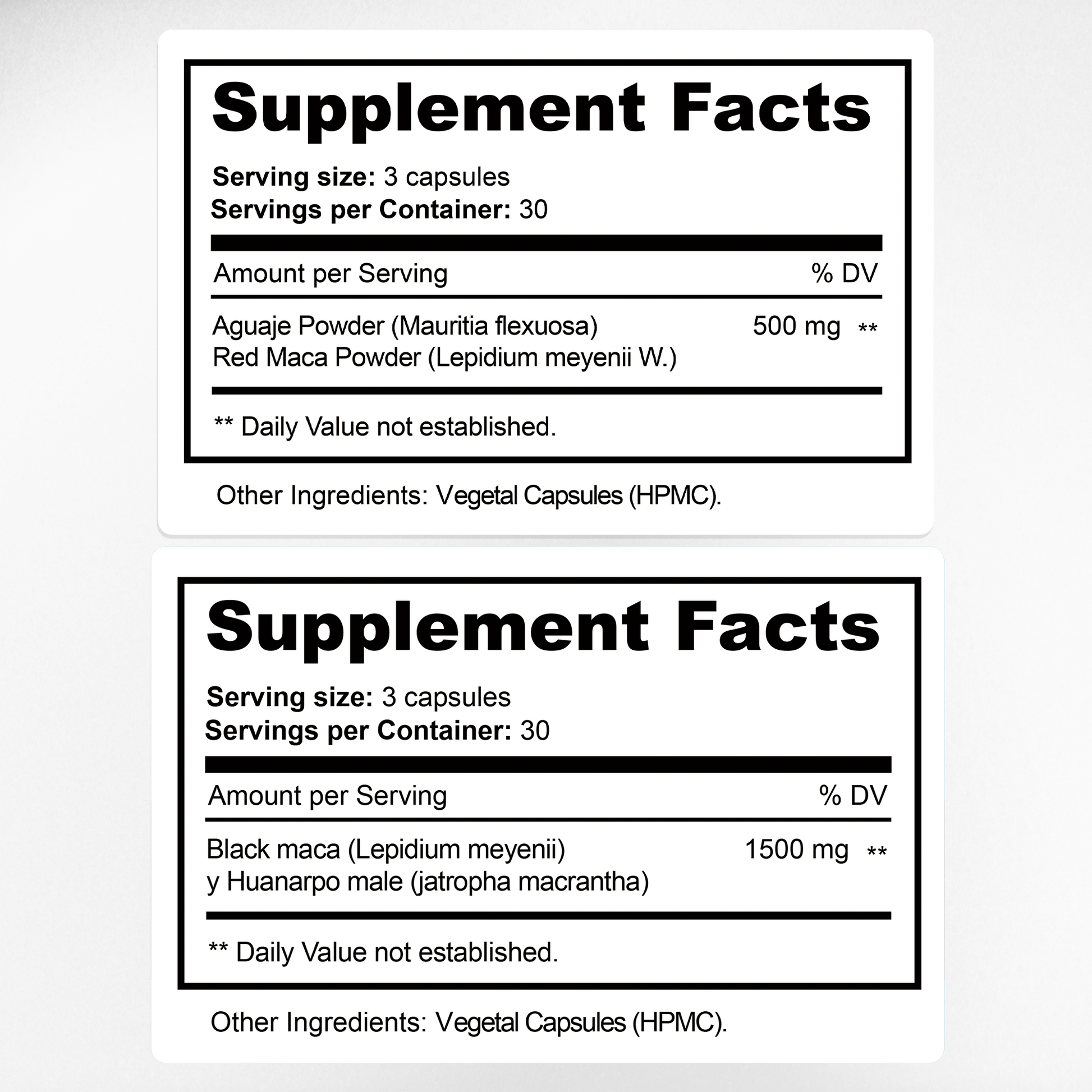 Fertili-T Supplement Facts & Fertility Ingredients Label | Aura Vitamins