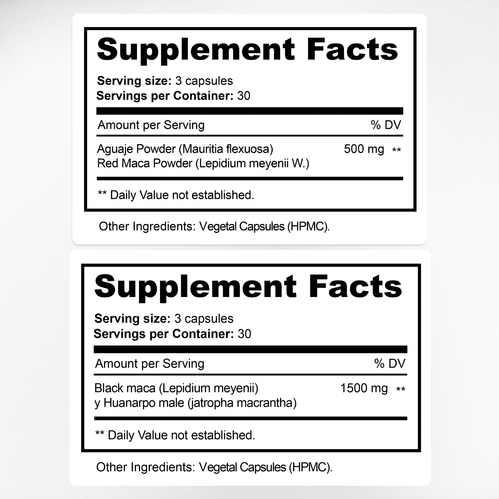 Fertili-T Supplement Facts & Fertility Ingredients Label | Aura Vitamins