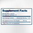 AFA Stem Cells 200mg Supplement Facts & Blue-Green Algae Ingredients Label | Aura Vitamins