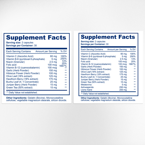 Audio Calm Supplement Facts & Tinnitus Relief Ingredients | Aura Vitamins