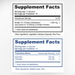 AFA Stem Cell & Shilajit Supplement Facts & Ingredients Label | Aura Vitamins