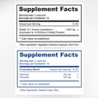 AFA Stem Cell & Shilajit Supplement Facts & Ingredients Label | Aura Vitamins