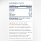 Capilar Plus Complete Hair System Supplement Facts & Ingredients Label | Aura Vitamins