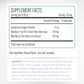 Berry Collagen Bundle Supplement Facts & Collagen Ingredients Label | Aura Vitamins