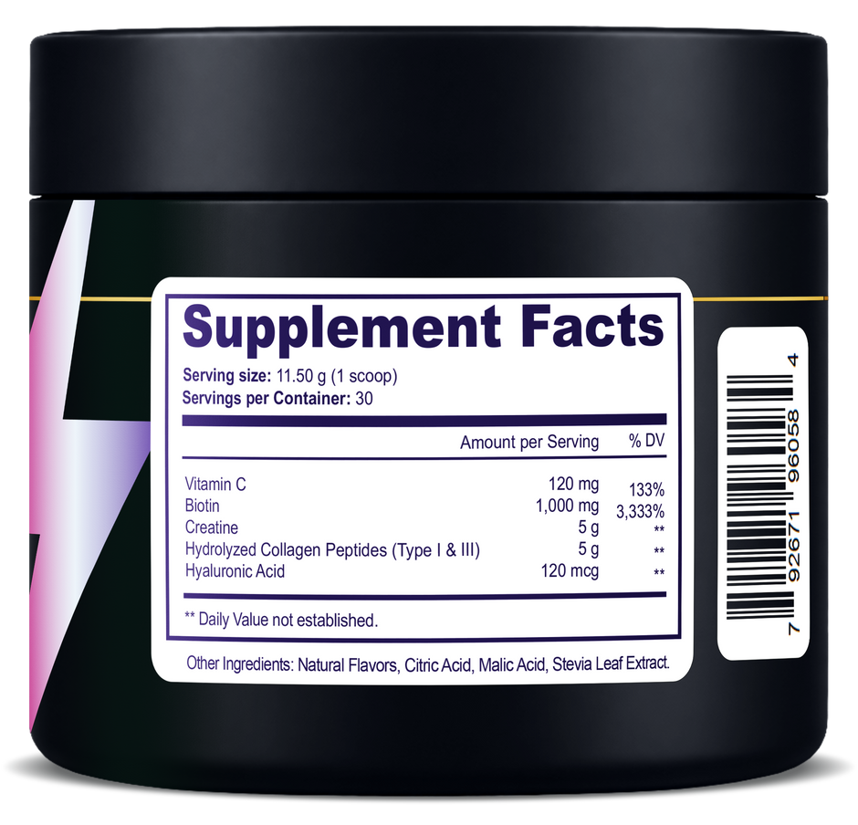 ViveMax Collagen & Creatine Powder | Daily Muscle Support & Post-Workout Wellness