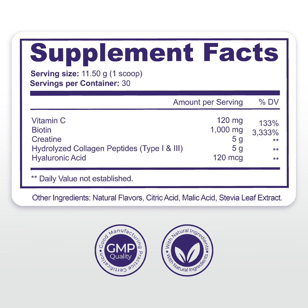 ViveMax Collagen & Creatine Powder | Daily Muscle Support & Post-Workout Wellness
