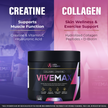 ViveMax Collagen & Creatine Powder | Daily Muscle Support & Post-Workout Wellness