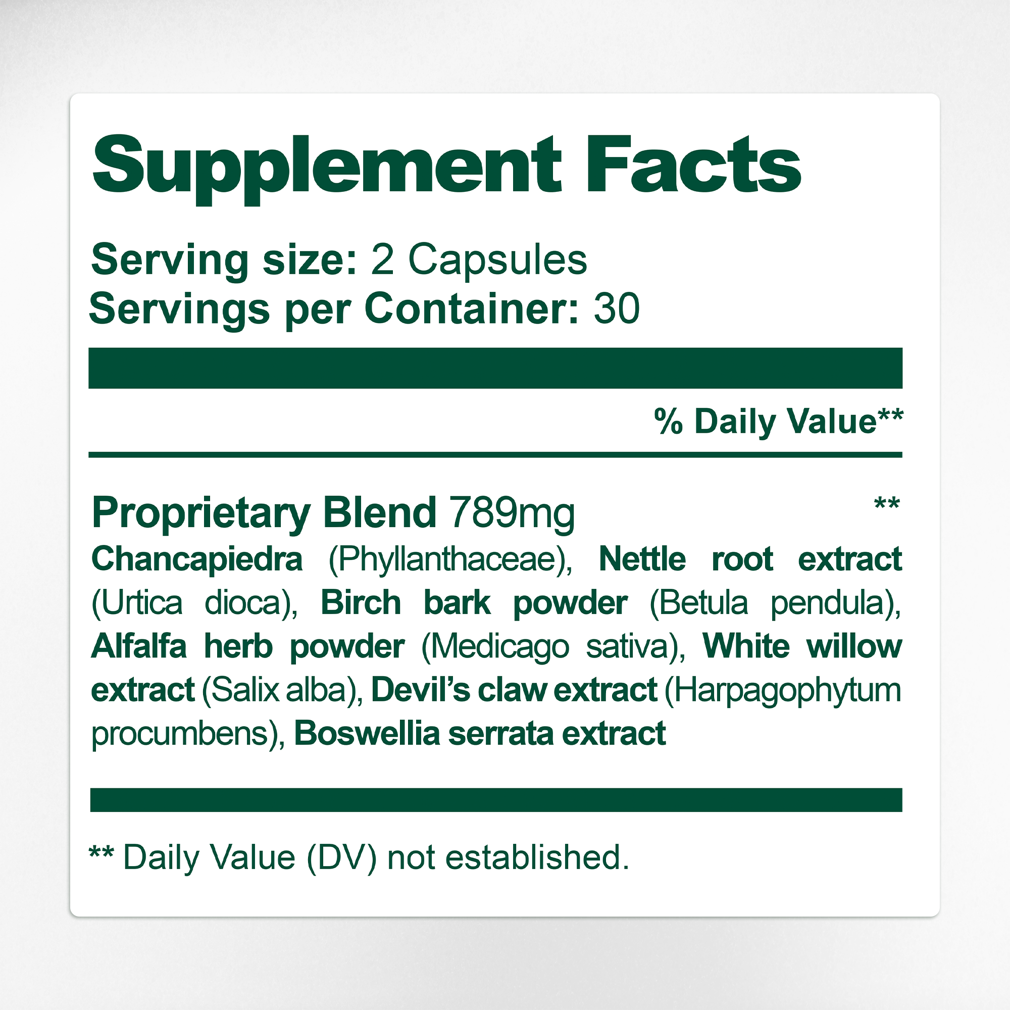 Vitatonic Supplement Facts & Uric Acid Balance Ingredients Label | Aura Vitamins