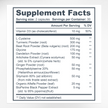 Hepatol Supplement Facts & Liver Detox Ingredients Label | Aura Vitamins