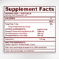 Omega Red Supplement Facts & Omega-3 Ingredients Label | Aura Vitamins