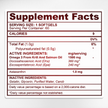 Omega Red Supplement Facts & Omega-3 Ingredients Label | Aura Vitamins