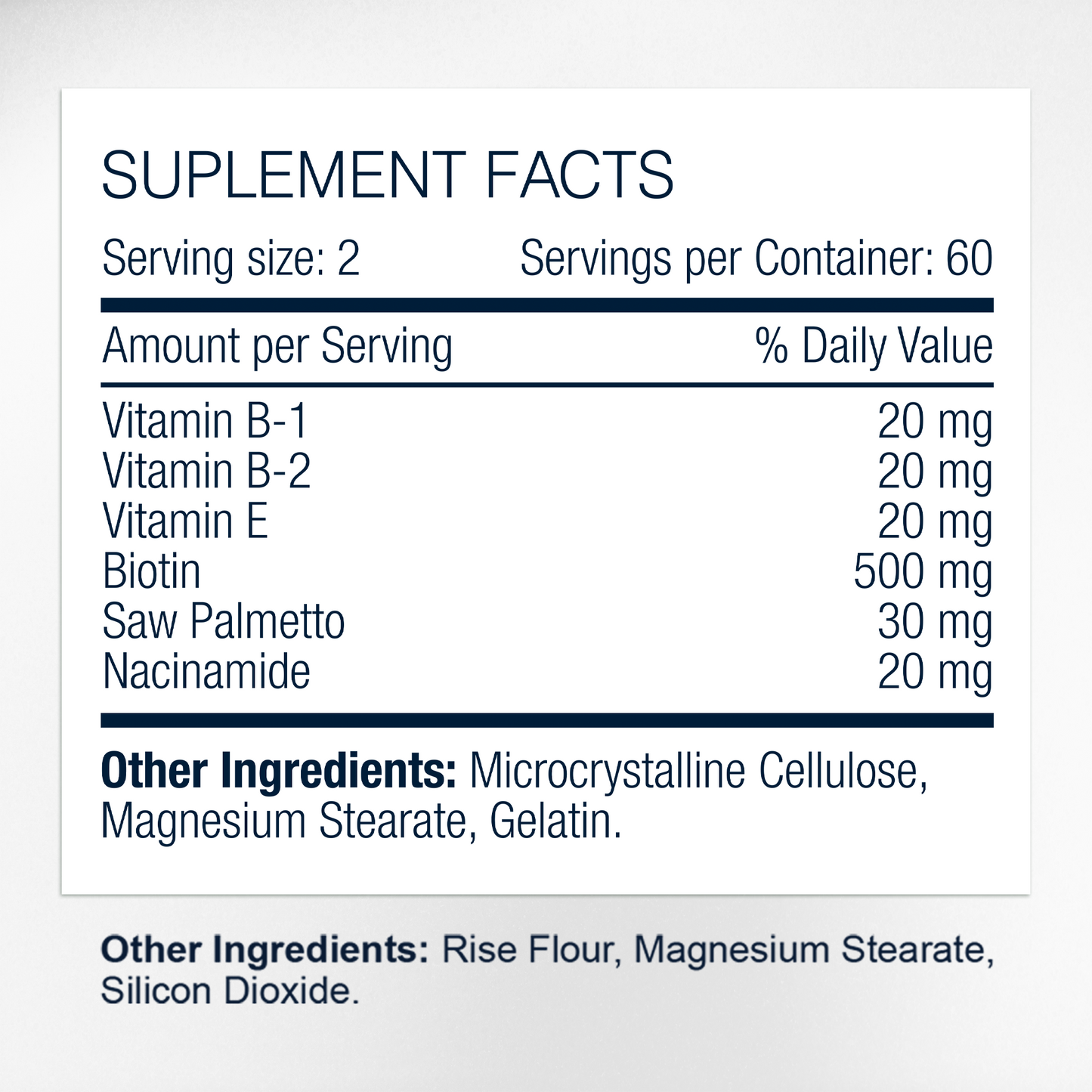 Capilar Plus Hair Support Capsules | Stronger Hair & Scalp Care Formula