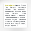 Sauna Twin Body Gel Ingredients & Active Formula Label | Aura Vitamins