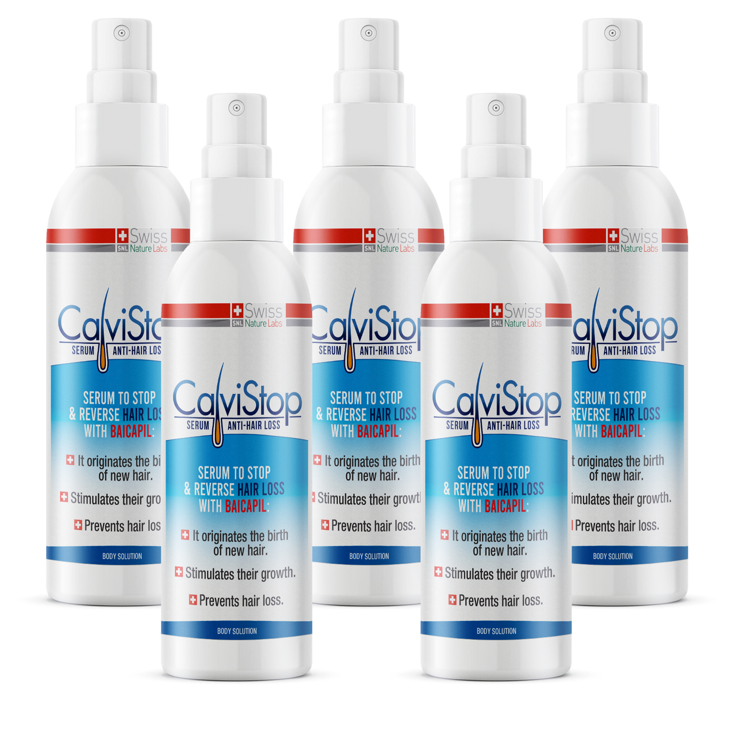 CalviStop Hair Growth System | Hair Strength & Hair Loss Support