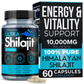 Ultra Shilajit 10,000mg Capsules for Energy, Strength & Vitality | Aura Vitamins