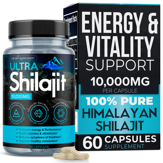 Ultra Shilajit 10,000mg | Energy, Strength & Vitality Support