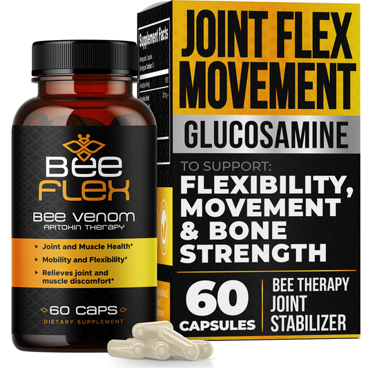 Bee Flex Joint Support Capsules | Bee Venom Extract for Mobility & Comfort