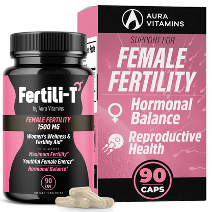 Fertili-T Female Fertility Support | Hormonal Balance & Reproductive Wellness