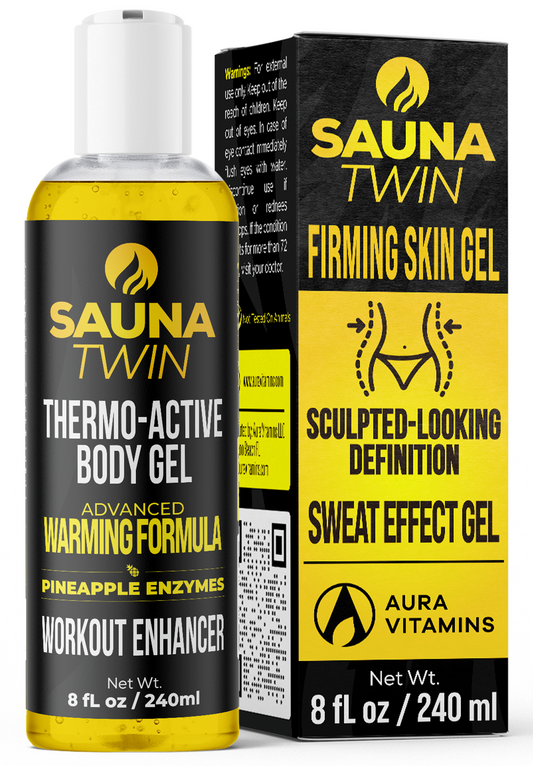 Sauna Twin Thermo-Active Body Gel | Sweat Effect & Workout Support Formula