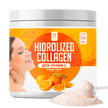 Orange Hydrolyzed Collagen Powder + Vitamin C for Skin, Hair & Joint Support | Aura Vitamins