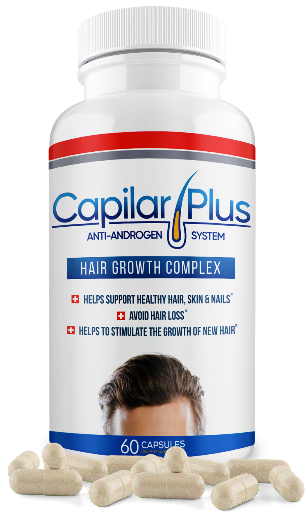 Capilar Plus + CalviStop Complete Hair System | Capsules, Shampoo & Serum Spray