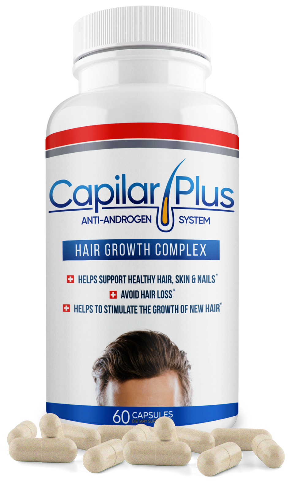 Capilar Plus + CalviStop Complete Hair System | Capsules, Shampoo & Serum Spray