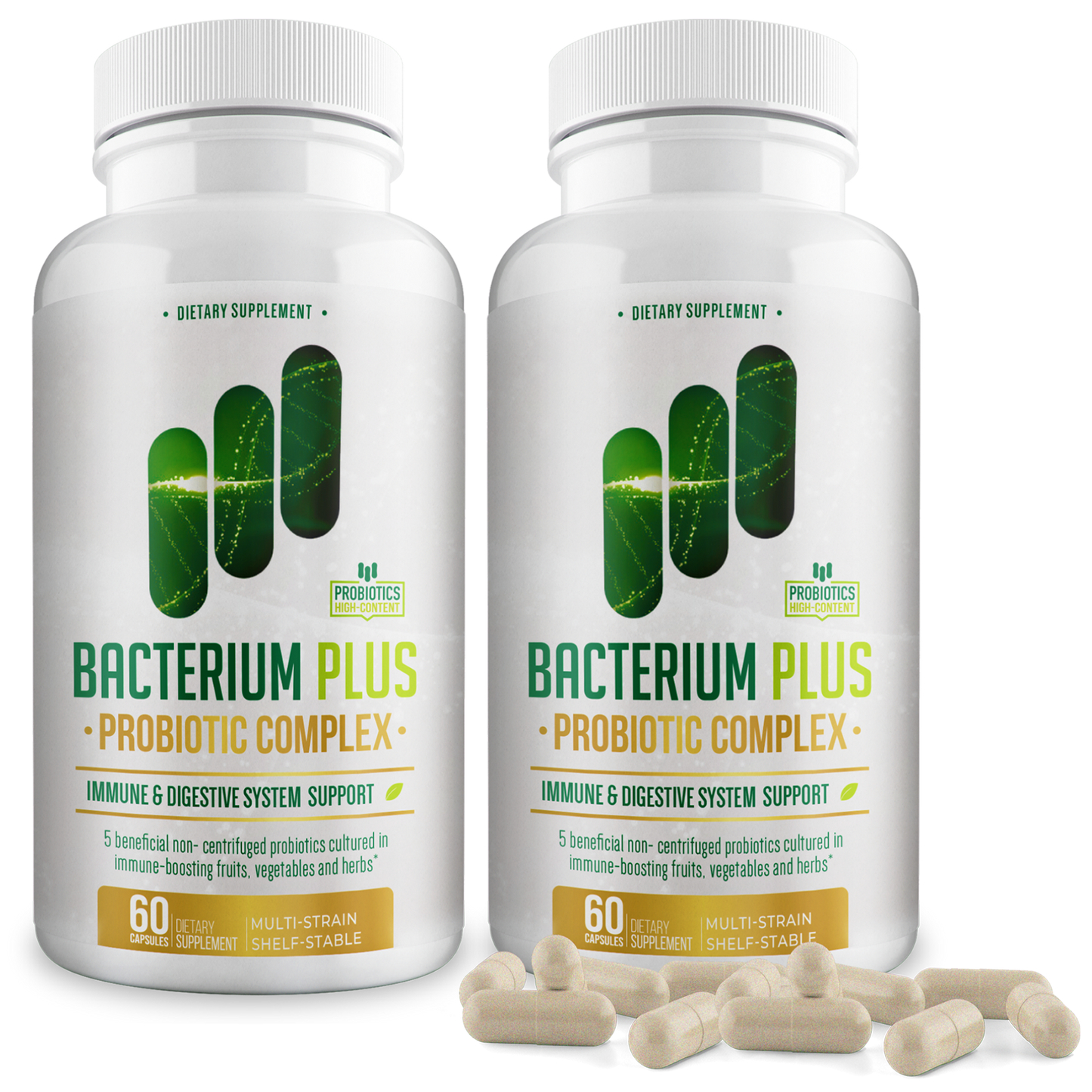Bacterium Plus | Premium Probiotic, Gut Health & Digestive Support